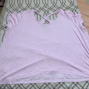 Purple Workout Shirt